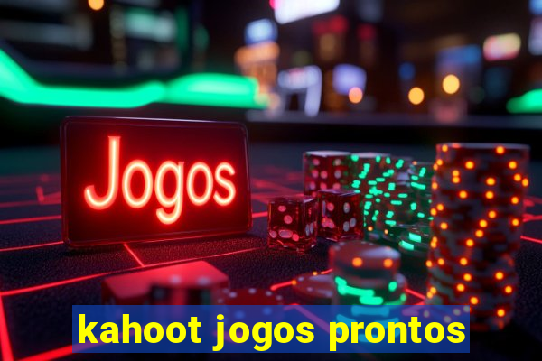 kahoot jogos prontos